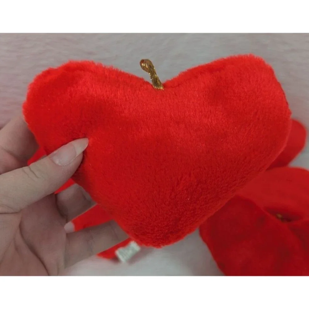 Valentine Day - Heart Plush For Someone Special - 5 x 4 inch - 12 Pack